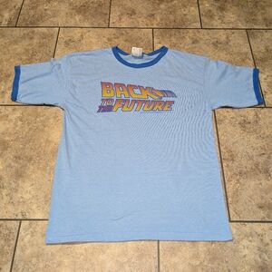 Back To The Future Vintage 90s Universal Studios Ringer Men's Xl